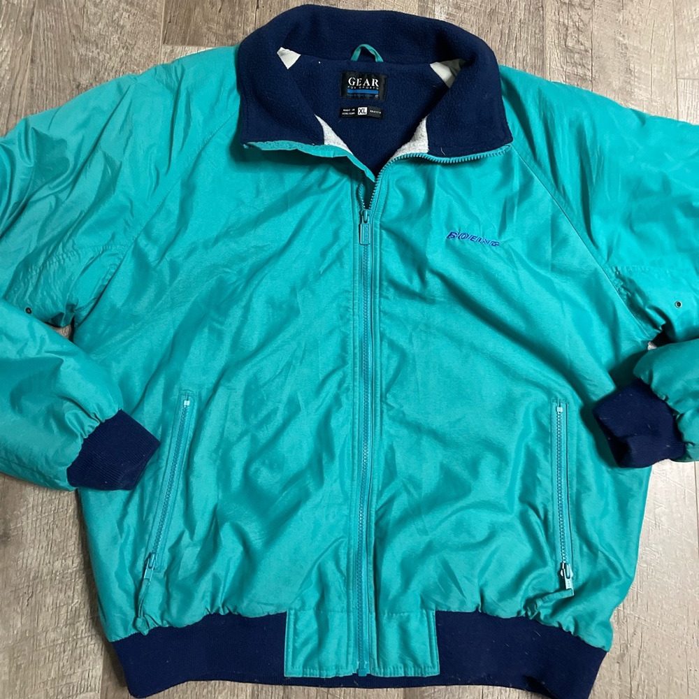 90s Vintage Gear For Sport Boeing Fleece Lined Jacket Men’s Size XL